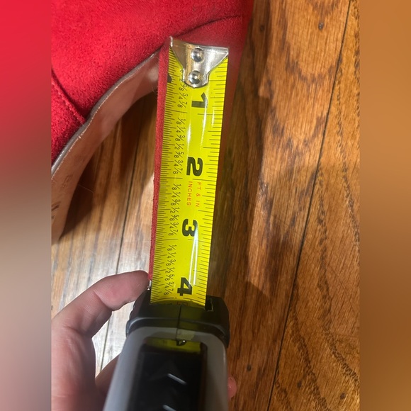 Red Knee-High Women's Boots - size 8.5 - Picture 5 of 8